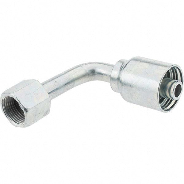 Parker BD1J143-8-8 Hydraulic Hose Female Seal-Lok Swivel 90 &deg Elbow 0.5" ID, 8 mm, 13/16-16