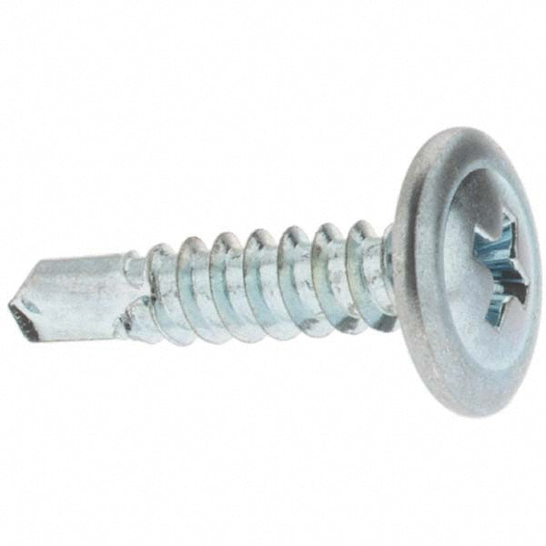 Value Collection 136 Sheet Metal Screw #8, Round Head, Phillips