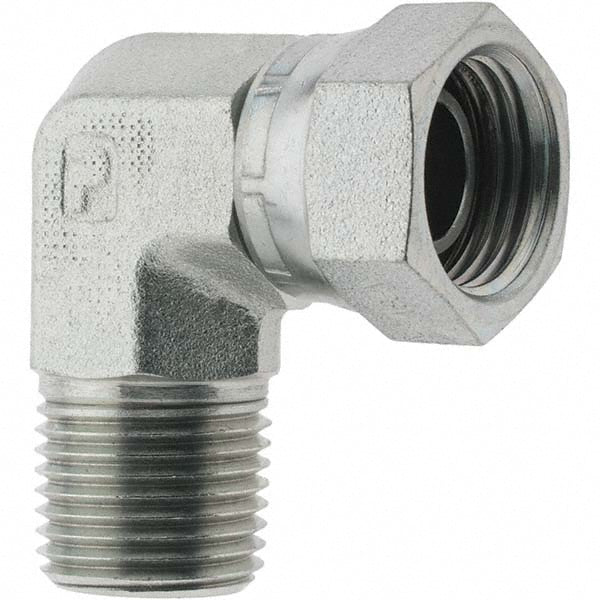 Parker KP61681 Hydraulic Hose Swivel Fitting 8 mm, 1/2-14, 5,000 psi