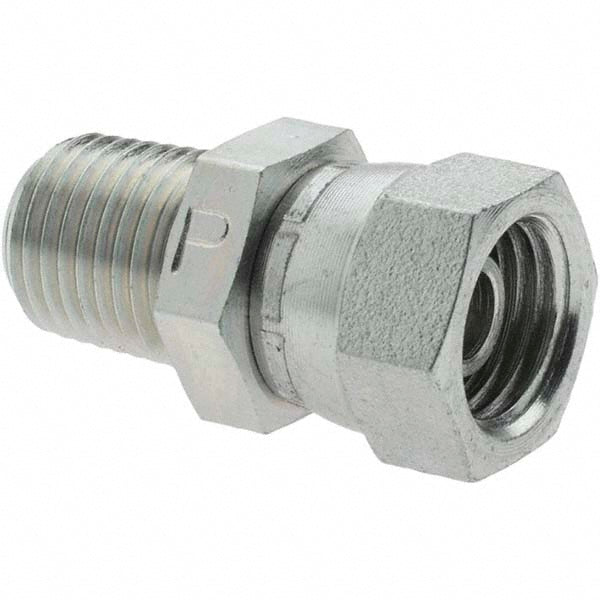 Parker KP61676 Hydraulic Hose Swivel Fitting 4 mm, 1/4-18, 6,000 psi