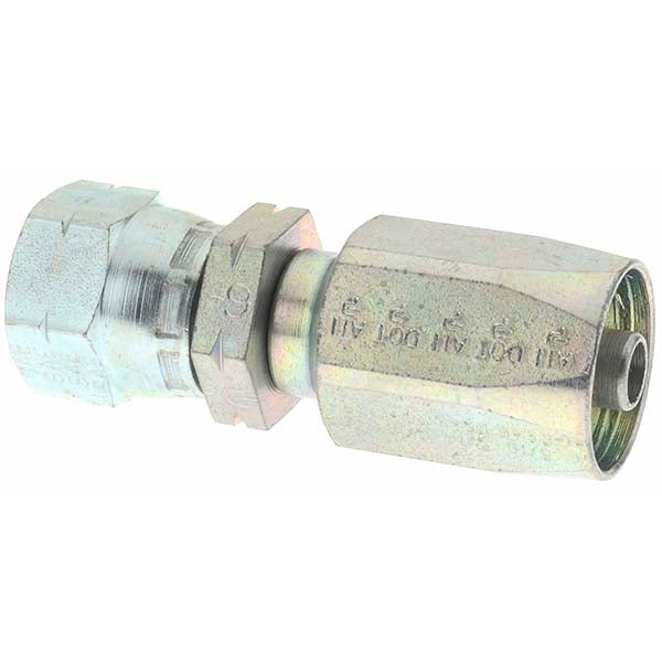 Parker KP61667 2 Piece, 5/8-18, Reusable Hose Fitting