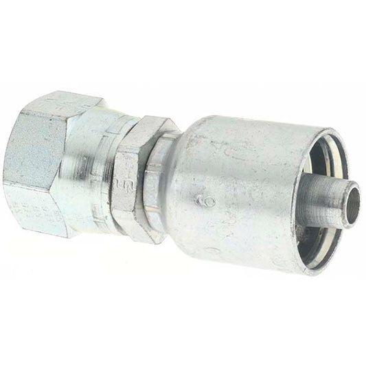 Parker KP46922 Hydraulic Hose Straight Female JIC 37 &deg Swivel Fitting 0.375" ID, 6 mm, 7/8-14