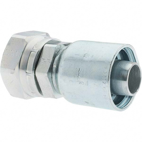 Parker BD10643-20-16-1 Hydraulic Hose Straight Female JIC 37 &deg Swivel Fitting 1" ID, 16 mm, 1-5/8-12