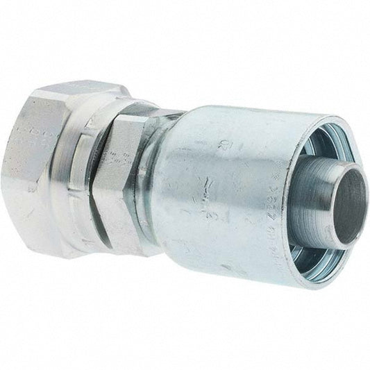 Parker BD10643-20-16-1 Hydraulic Hose Straight Female JIC 37 &deg Swivel Fitting 1" ID, 16 mm, 1-5/8-12