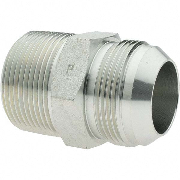 Parker KP17579 Steel Flared Tube Connector 1-1/4" Tube OD, 1-1/4-11-1/2 Thread, 37 &deg Flared Angle