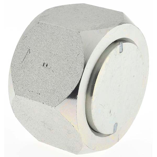 Parker BD-24 FNTX-S-1 Steel Flared Tube Cap 1-1/2" Tube OD, 37 &deg Flared Angle