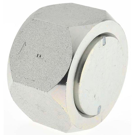 Parker BD-24 FNTX-S-1 Steel Flared Tube Cap 1-1/2" Tube OD, 37 &deg Flared Angle