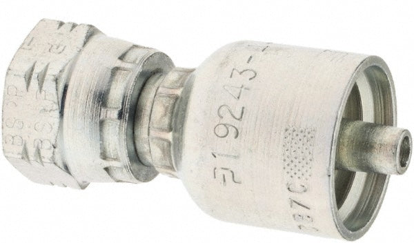 Parker KP150081 Hydraulic Hose Swivel Fitting 0.25" ID, 4 mm, 1/4"