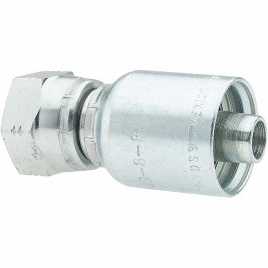 Parker KP150083 Hydraulic Hose Swivel Fitting 0.5" ID, 8 mm, 1/2"