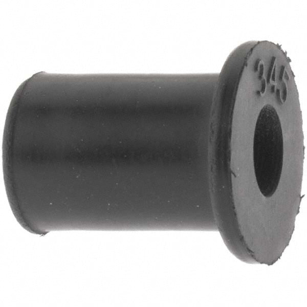 Value Collection C23500 #8-32, 7/16" Diam Flange, Rubber Insulated Rivet Nut