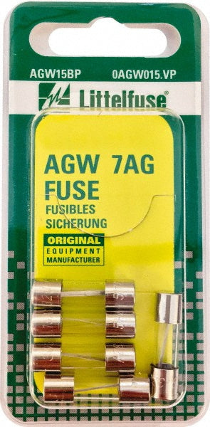 Value Collection BD7571 Cartridge Fast-Acting Fuse 4 A, 7/8" OAL, 1/4" Dia