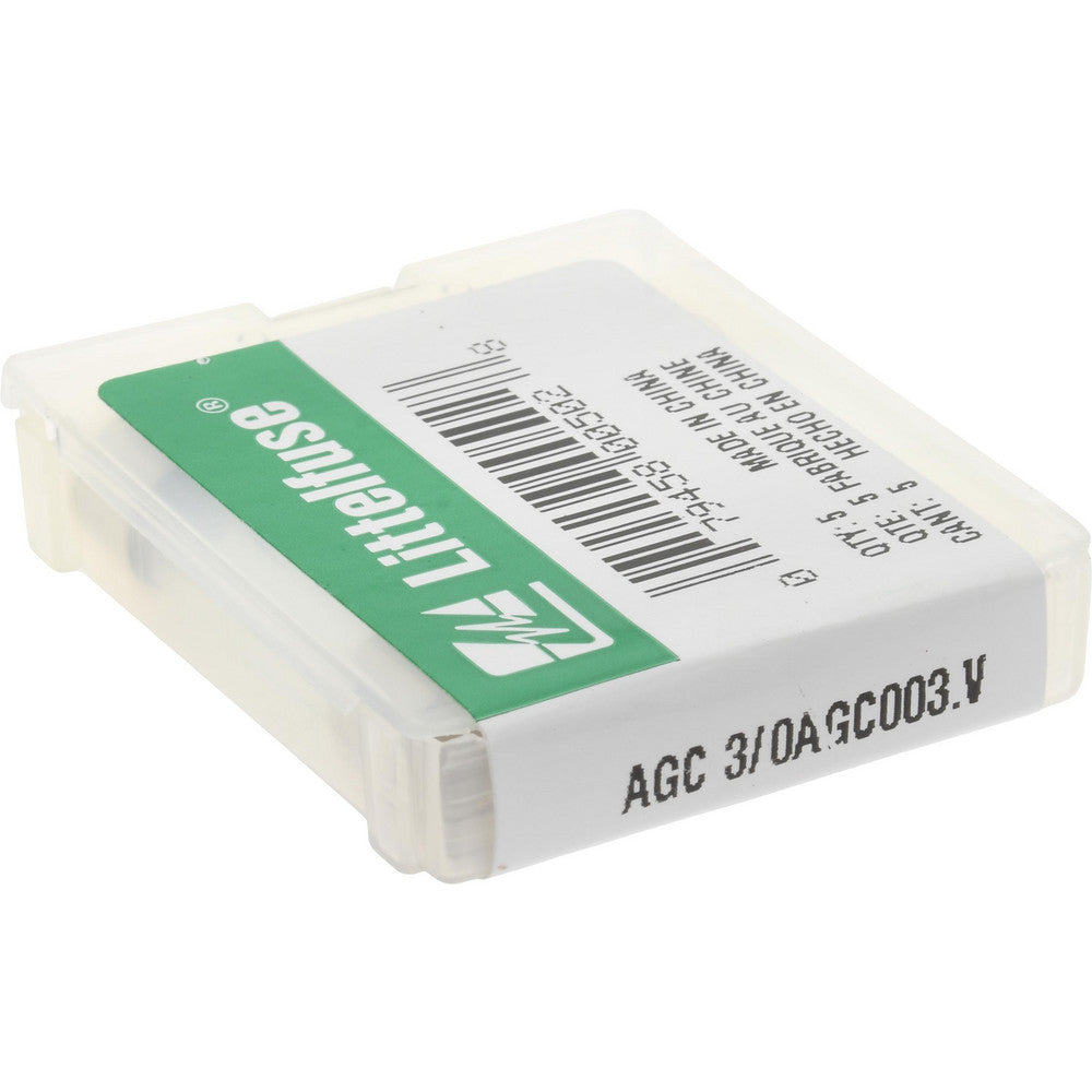 Value Collection BD7569 Cartridge Fast-Acting Fuse 3 A, 1-1/4" OAL, 1/4" Dia