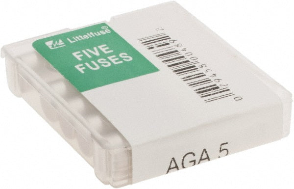 Value Collection BD7568 Cartridge Fast-Acting Fuse 5 A, 5/8" OAL, 1/4" Dia