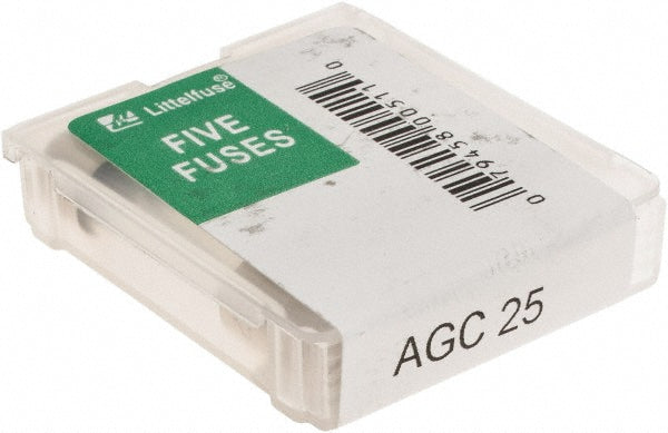 Value Collection BD7567 Cartridge Fast-Acting Fuse 25 A, 1-1/4" OAL, 1/4" Dia