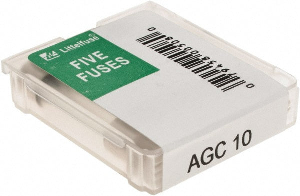 Value Collection BD7558 Cartridge Fast-Acting Fuse 10 A, 1-1/4" OAL, 1/4" Dia