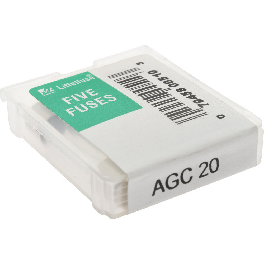 Value Collection BD7543 Cartridge Fast-Acting Fuse 20 A, 1-1/4" OAL, 1/4" Dia