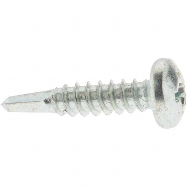 Value Collection 523 #12-14, Pan Head, Phillips Drive, 1" #3 Point, Self Drilling Screw