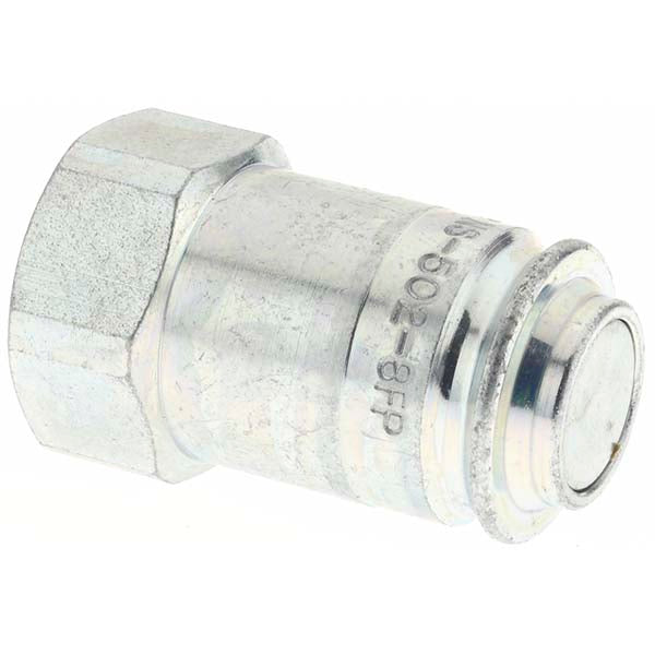 Parker PQ-00061 Hydraulic Hose Coupler 8 mm, 1/2-14, 2,500 psi