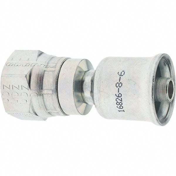 Parker PP-00427 Hydraulic Hose Female JIC 37 &deg & SAE 45 &deg Dual Flare Swivel Fitting 5 mm, 3/4-16