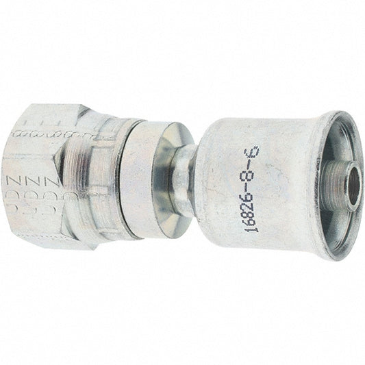 Parker PP-00427 Hydraulic Hose Female JIC 37 &deg & SAE 45 &deg Dual Flare Swivel Fitting 5 mm, 3/4-16