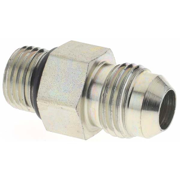Parker PT-00292 Steel Flared Tube Male Adapter 3/8" Tube OD, 1/2-20 Thread, 37 &deg Flared Angle