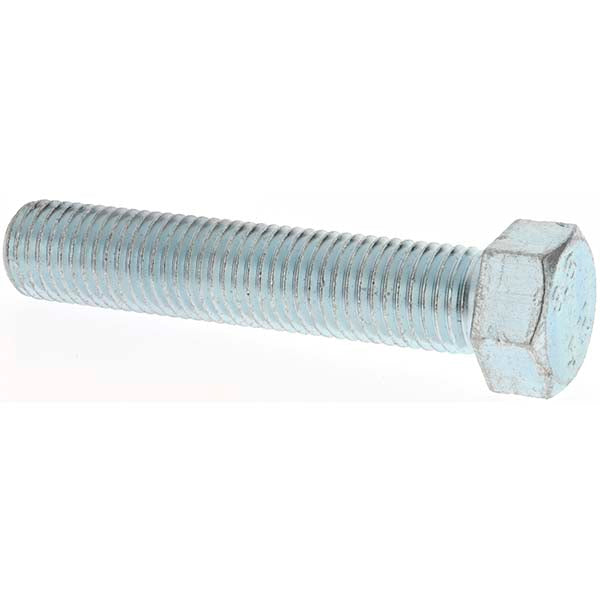 Value Collection MP4526 Hex Head Cap Screw M10 x 1.25 x 50 mm, Grade 8.8 Steel, Zinc-Plated