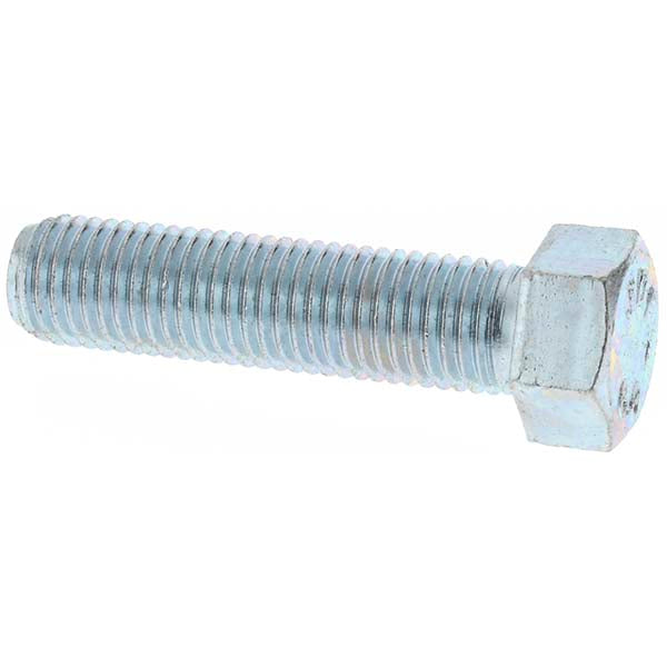 Value Collection MP4524 Hex Head Cap Screw M10x1.25, 40.00 mm Length Under Head, Grade 8.8 Steel, Zinc Finish