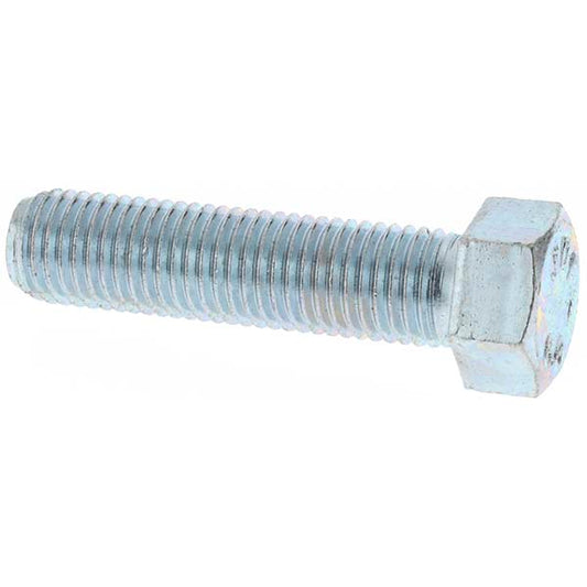 Value Collection MP4524 Hex Head Cap Screw M10x1.25, 40.00 mm Length Under Head, Grade 8.8 Steel, Zinc Finish
