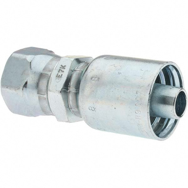 Parker KP84364 Hydraulic Hose Swivel Fitting 0.5" ID, 8 mm, 1/2-14