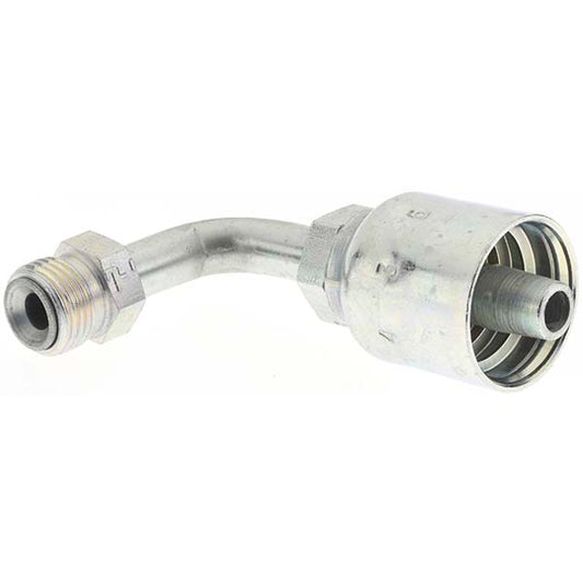 Parker KP81351 Hydraulic Hose 90 &deg Elbow 0.375" ID, 6 mm, 5/8-18