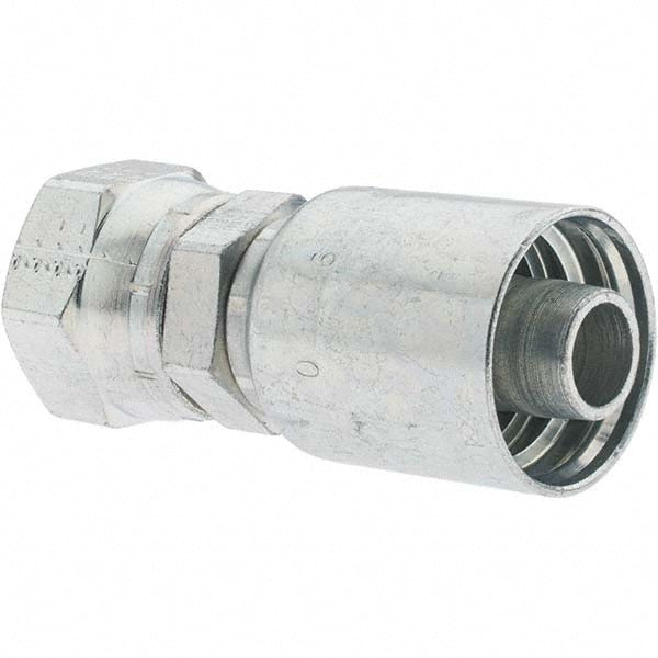 Parker KP81312 Hydraulic Hose Straight Female JIC 37 &deg Swivel Fitting 0.625" ID, 10 mm, 1-1/16-12