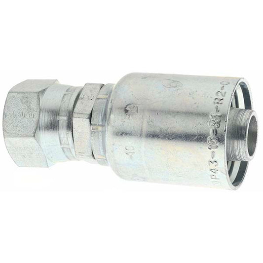 Parker KP81311 Hydraulic Hose Female JIC 37 &deg Swivel Fitting 0.625" ID, 10 mm, 5/8"