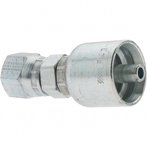 Parker KP81301 Hydraulic Hose Straight Female JIC 37 &deg Swivel Fitting 0.25" ID, 4 mm, 1/2-20