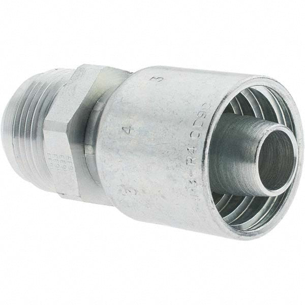 Parker KP81297 Hydraulic Hose Male SAE 37 &deg JIC Rigid Fitting 0.75" ID, 12 mm, 1-5/16-12