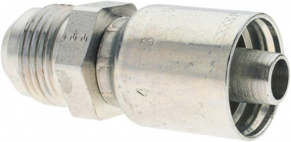 Parker KP81293 Hydraulic Hose Male SAE 37 &deg JIC Rigid Fitting 0.5" ID, 8 mm, 1-1/16-12
