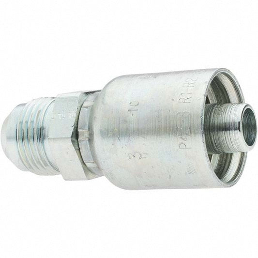 Parker KP81292 Hydraulic Hose Male SAE 37 &deg JIC Rigid Fitting 0.5" ID, 8 mm, 5/8-14
