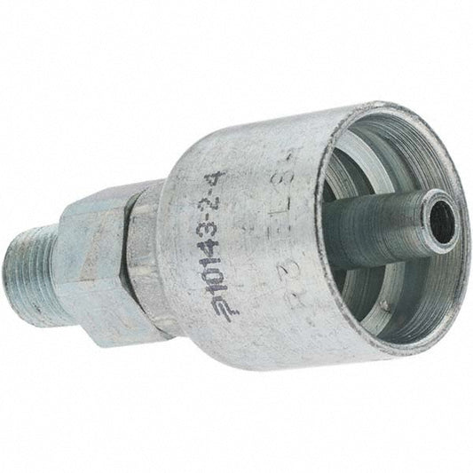 Parker KP81270 Hydraulic Hose MPT Fitting 0.25" ID, 4 mm, 1/8-27