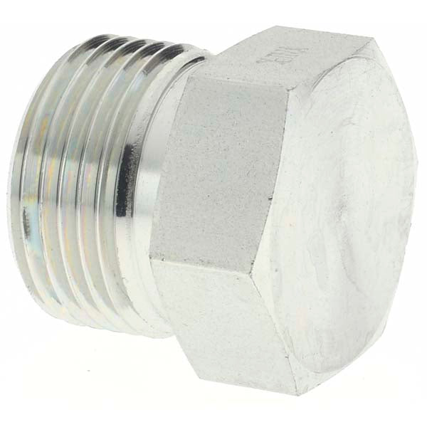 Parker KP80051 Hydraulic Hose Pipe Plug Fitting 15.00 mm Hose OD, Hose Size 10, 6,000 psi