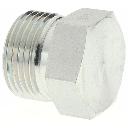 Parker KP80051 Hydraulic Hose Pipe Plug Fitting 15.00 mm Hose OD, Hose Size 10, 6,000 psi