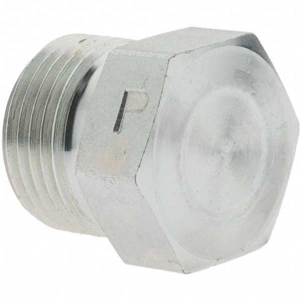 Parker KP80050 Hydraulic Hose Pipe Plug Fitting 0.5" OD, 8 mm, 9,200 psi