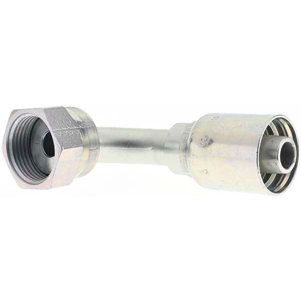 Parker BD-1J94312-10-1 Hydraulic Hose Short Drop Female Seal-Lok Swivel 90 &deg Elbow 0.625" ID, 10 mm, 3/4"