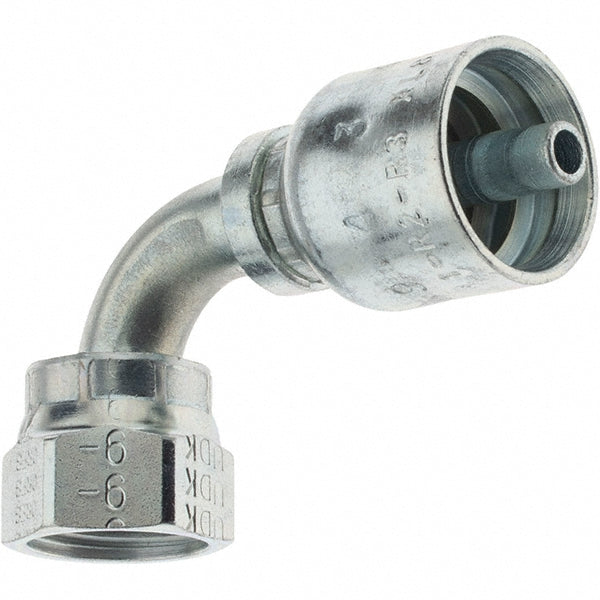 Parker KP80022 Hydraulic Hose Short Drop Female Seal-Lok Swivel 90 &deg Elbow 0.25" ID, 4 mm, 11/16-16
