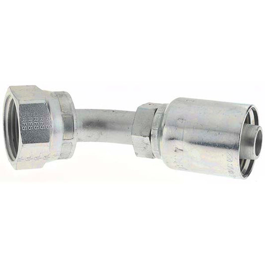 Parker BD-1J74312-10-1 Hydraulic Hose 45 &deg Elbow 0.625" ID, 10 mm, 3/4"