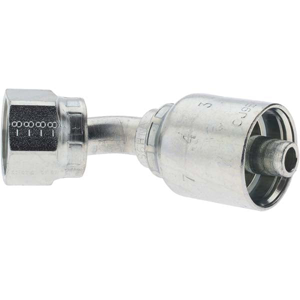 Parker KP80014 Hydraulic Hose 45 &deg Elbow 0.375" ID, 6 mm, 1/2"