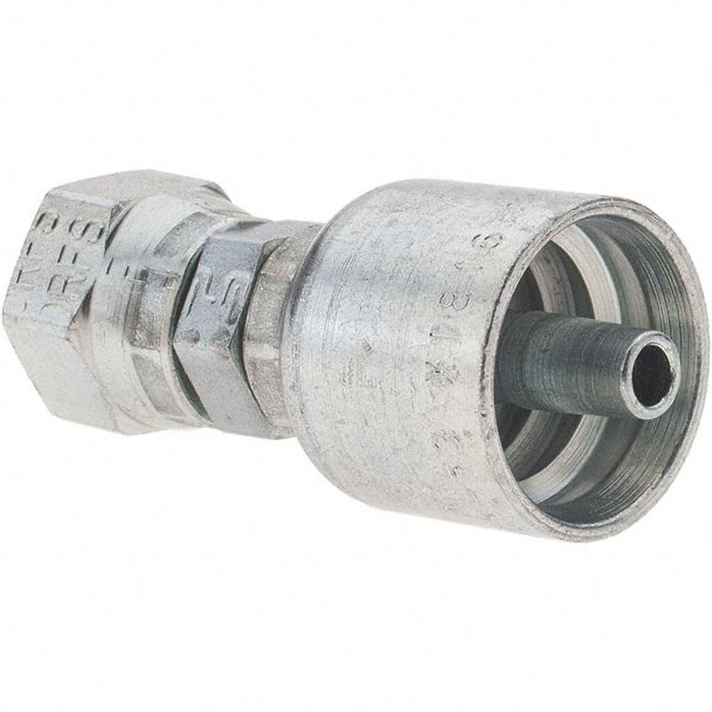 Parker KP80006 Hydraulic Hose Female Seal-Lok Swivel Short Fitting 0.5" ID, 8 mm, 3/4"