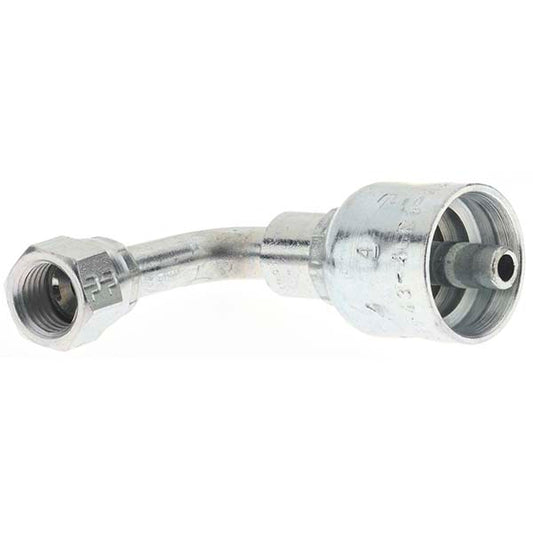 Parker PP-00326 Hydraulic Hose 90 &deg Elbow 0.25" ID, 4 mm, 7/16-20