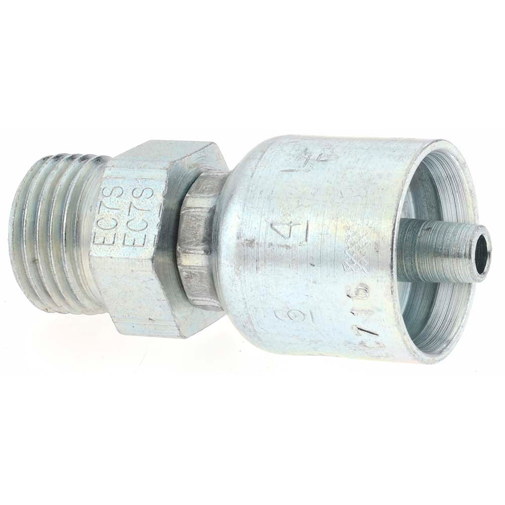 Parker PP-00312 Hydraulic Hose Male ORFS Swivel Fitting 0.25" ID, 4 mm, 11/16-16