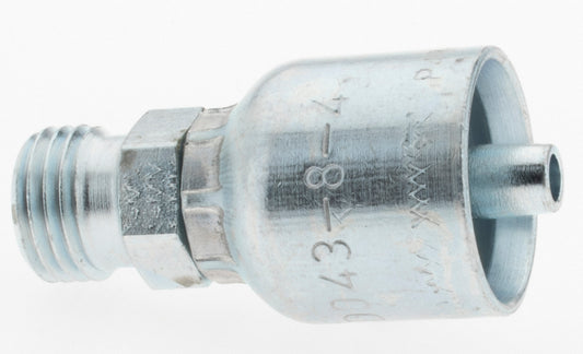 Parker PP-00299 Hydraulic Hose Male Rigid Fitting 0.25" ID, 4 mm