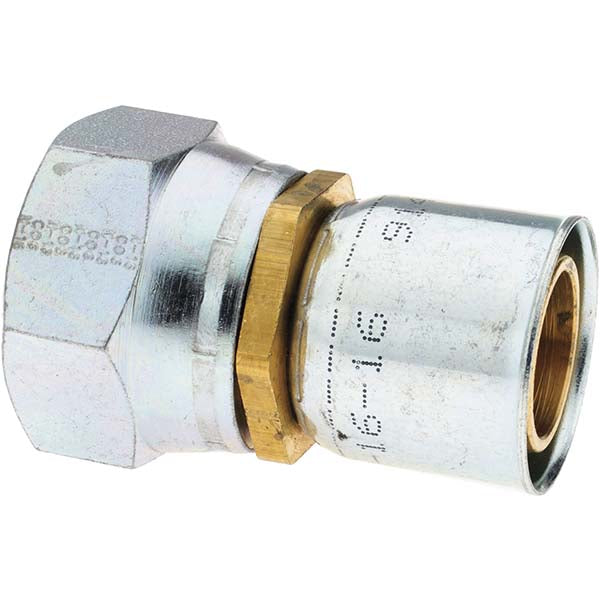 Parker PX-00272 Hydraulic Hose Straight Female JIC 37 &deg Swivel Fitting 0.875" ID, 14 mm, 1-5/16-12