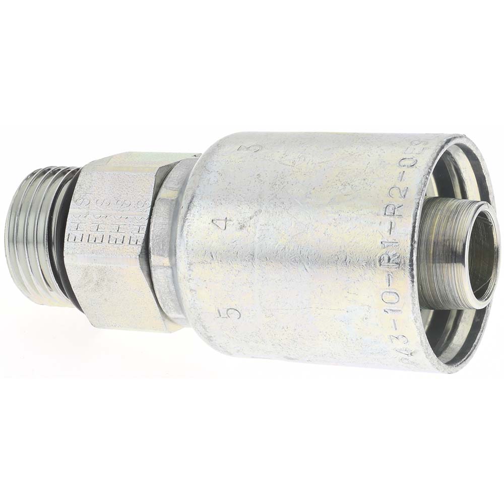 Parker PP-00217 Hydraulic Hose Male Rigid Fitting 0.625" ID, 10 mm, 7/8-14